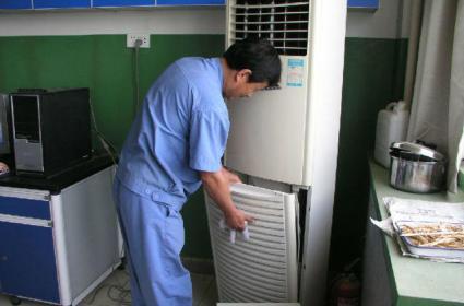 武汉青山挂机空调维修、加氟公司